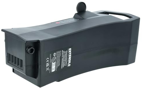 EXTENSILO batteri kompatibelt med Kalkhoff Tasman Tour XXL i8 8-G Nexus, Tour XXL i8R 8-G Nexus E-Bike elcykel (14,5 Ah, 36 V, Li-Ion) – svart