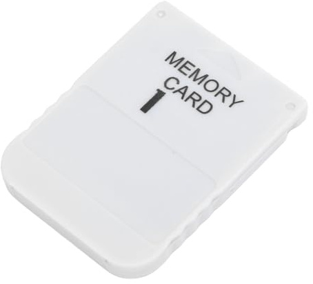 WQAPVHBG Carte mémoire de console de jeu 1 Mo compatible avec les systèmes de cartes mémoire PS1, carte mémoire portable pour systèmes de jeu PS1 Classic, lecture et écriture rapide