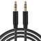 BORLTER CLAMP Cable Audio 3,5mm Macho a Macho 1 M, Cable Estéreo Jack 3,5 mm para Auriculares, Compatible con Smartphone, Altavoz de Coche, Reproductor MP3, Sistema Estéreo, TV, PC y Portátil