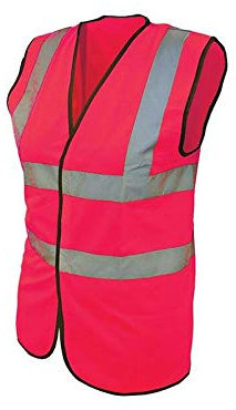 Scan Hi-Vis Waistcoat Pink - L