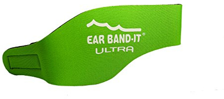 EAR BAND-IT Ultra Swimming Headband - Best Swimmer's Headband - Keep Water Out, Hold Earplugs in - Doctor Recommended - Secure Ear Plugs - Invented by ENT Physician - Small (See Size Chart)