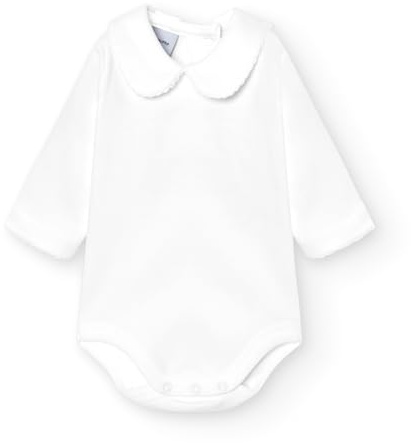 babidu unisex babykropp Cuello algodon