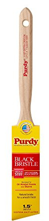 1-1/2” Purdy 144116015 Extra Oregon Angled Sash Paint Brush, Black China Bristle