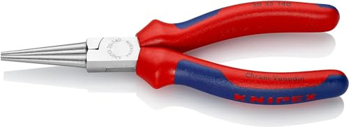 KNIPEX Langbeckzange verchromt mit Mehrkomponenten-Hüllen 140 mm, 30 35 140