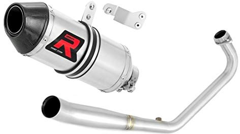 DOMINATOR Auspuffanlagen Schalldämpfer HP3 kompatibel mit CB 125 R 2018-2020