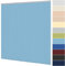 Lamellenvorhang nach Maß Vertikaljalousie 127 mm für Tür und Fenster viele Farben Maßanfertigung Jalousie Lamellen Rollo Wand- und Deckenmontage (Breite 80,1-100 cm x Höhe 240,1-250 cm, Hellblau)