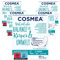 COSMEA Slipeinlagen, mit pH-Wert-Balance, ohne Duft, TMA, Vorteilspack (5er Pack) Hygiene-Einlagen aus nachwachsenden Rohstoffen. Damen-Hygiene im Einklang mit der Natur (Lang, 42 Stück)