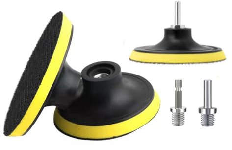 HOTCKB 3 PCS 75mm Platos de Lijado con Gancho y Anillo M14 Disco de Pulido