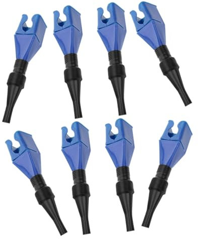 GRIRIW 8pièces Entonnoirs De Remplissage De Carburant Flexibles Avec Tuyau Entonnoirs à Large Bouche Pour Vidange Huile Et Carburant Pour Et Voitures