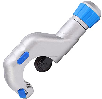 4-32mm / 5-50mm Ball Bearing Tube Cutter, Pipe Cutting Tool for Copper Aluminum Stainless Steel, High Speed Steel Blade with Non - Slip Handle for Plumbers and DIYers (5-50MM)