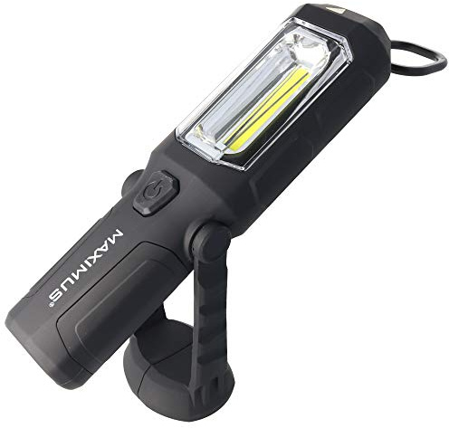 Lámpara de trabajo LED de 3 W, incluye 3 pilas alcalinas con imán, máx. 250 lúmenes.