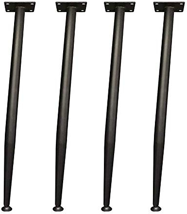 Sywlwxkq Cylindrical Table Legs Furniture Legs Dining Table Chair Computer Table Legs Metal Table Legs Gold/black/white Furniture Support Legs Height 43cm/72cm (four pieces)