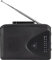 Cassette Player, Portable FM AM Radio Classic Style Tape Player, Portable Stereo Music Player Built in Speakers for Car Sound System, Battery Power and USB Power
