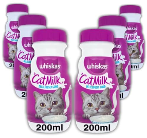 Kitten Cat Milk Bottle Multipack - For Kittens from 6 weeks old to Adult Cats (6x200ml)