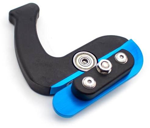 LeTkingok Recortadora de Bordes Profesional de Empuje, Cortadora Manual de Laminados, Herramienta de Corte en Línea Recta para Tableros de Melamina y Chapas