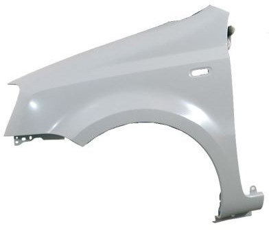 Prasco Kotflügel vorne links mit Loch für Fiat Panda 09/03 - 12/11, GFK und Metall
