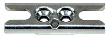 Universal Stahl WK2 Sicherheits Pilzkopf Schließblech zum nachrüsten für .z.B. GU, Siegenia, Roto, Maco, Winkhaus usw.