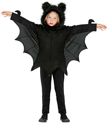 Widmann – Barndräkt fladdermus, fladdrande djur, vampyr, karnevaldräkt, karneval, halloween