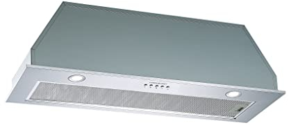 Cookology BUCH900SS/A+ Energy A+ Rated Integrated Extractor Fan | 90cm Built-in Canopy Cooker Hood in Stainless Steel