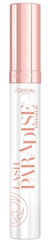 L'Oréal Paris - Base-Soin pour Mascara - Effet Amplifié & Tenue Prolongée - Cils Fortifiés - Formule à l'Huile de Jojoba & Vitamine - Primer Lash Paradise - Teinte : Universel - 6 ml