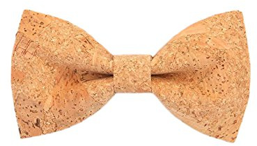 WANYING Hommes Nœud Papillon le liège Grains de Bois Déjà Liée Réglable pour Gentleman Casual Formel Cérémonie du Mariage Fête Affaires - Classique A06