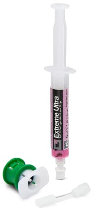 Errecom Extreme Ultra - 6 ml, Sellador de Fugas para sistemas de Aire Acondicionado de Auto, incluye adaptador para válvula de carga lato baja presión gas R1234yf