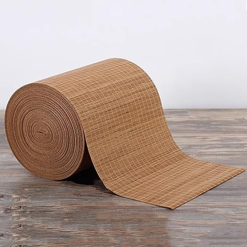 Runner Runner da Tavola in bambù Naturale Tagliabile, Stuoia da tè Tessuta A Mano in Stile Giapponese, Isolamento Termico/Tovagliette Lavabili/Antiscivolo per Tavolo da Pranzo per F(Size:30×240cm)