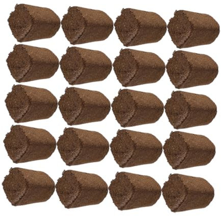 Supvox 20stücke Soilless Cultivation Nutrient Blocks Pflanzenpflegesubstrat Dünger Für Gemüse Blumen Jungpflanzen Anzucht Mit Hoher Wasserspeicherung Und Einfacher Anwendung