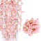 3 Piezas 180cm Guirnalda de Flores Artificiales Cerezo Decoracion,Guirnalda Flores Falsas Enredadera Artificial para Decoración Boda Jardín Balcón Exterior Interior