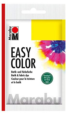 Marabu Easy Colour Fabric Dye 25g - 068 Dark Green