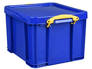Really Useful 35 Litre Box Solid - Blue
