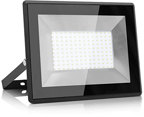 Aigostar Foco Led Exterior 100w，10950LM Foco Proyector Led，IP65 Impermeable Luz de Seguridad，Blanco Frío 6500K Floodlight Led，para Jardín，Patio，Garaje，etc.