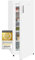 Exquisit Congélateur GS231-NF-H-010E blanc | Support | Volume 155 l | Blanc | No Frost | Fonction congélation rapide | Butée de porte interchangeable | Tiroirs congélateur