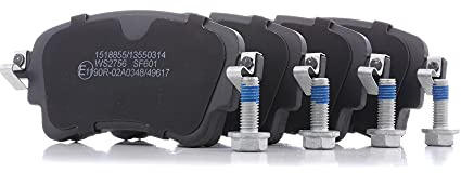 RIDEX Kit pastiglie freni Posteriore predisposto per visualizzazione avviso usura senza contatto segnalazione usura 402B1217