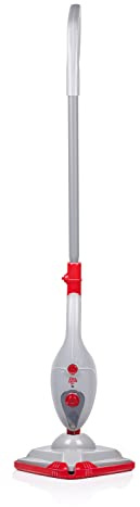Dirt Devil Balai vapeur et nettoyeur vapeur manuelle DD7001-1300W - Avec 4 embouts - Convient pour différentes surfaces dures - Portée de 5,5 m - IPX4