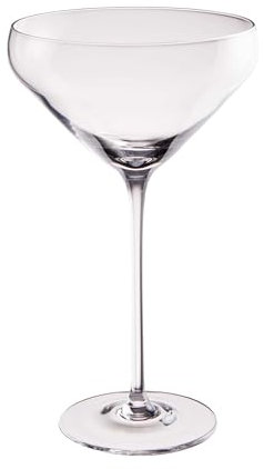 BUTLERS Cocktailglas 260ml Glas -CLASSY HOUR- Mixglas für Cocktails, Hausbar, Tischdekoration | Trinkkelch für Aperitifs, Desserts