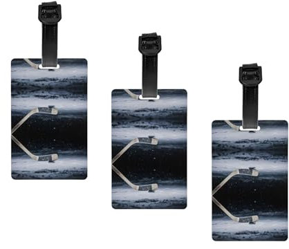 Hockeyschläger-Gepäckanhänger für Koffer, bedruckte PVC-Koffer, Gepäckanhänger, Reisezubehör, Anhänger