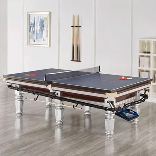 Mesa De Billar Convertible Y Mesa De Ping Pong, 9 Pies, Juego 2 En 1, For El Hogar, La Oficina O Entretenimiento Comercial.(Type 4)