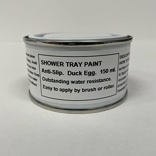 1 x 150ml Duck Egg - Anti Slip Shower Tray And Bath Base Paint