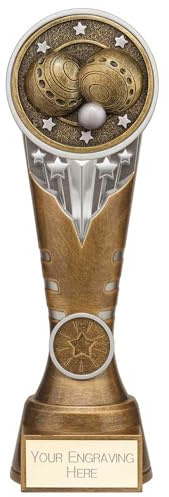 Trophy Superstore Ikon Lawn Bowls Trophy - Free Engraving - 225mm F-50x25