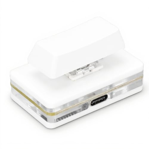 Topiky Programmierbare Makro-PC-Tastatur, Benutzerdefinierte USB-Taste, Einzeltastatur, OSU-Tastatur mit Einer Taste, Mechanische USB-Gaming-Tastatur, OSU-Tastatur, Spielspezifische