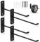 4 x Reifenhalter Wandhalterung, Felgenhalter Wandmontage, Garage Haken Reifenhaken Reifen Halterung, Felgenmontage Autoreifen Wandhalterung für Reifen Werkzeug Aufbewahrung, als Felgenbaum, bis 15kg