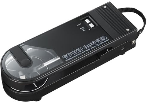 Audio-Technica AT-SB727BK Sound Burger Platine Portable Bluetooth Noir