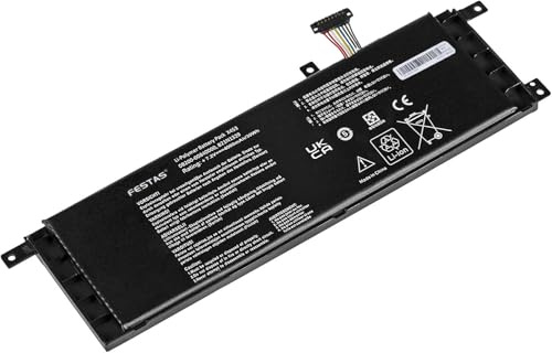 B21N1329 Batterie Compatible avec ASUS X553 X553M X553MA X553S X503 X503M X453 X453MA X403 X403MA D453M D553M D553MA F553 F553M F553MA F453 F453M F453MA R413M R413MA Ordinateur PC Portable