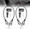 2 Pièces Accessoires Antivol Camping-Car, 60 Cm Protection Antivol Camping-Car, Protection Anti-Effraction, pour Camping-Cars, Voitures, Camionnettes, Camions