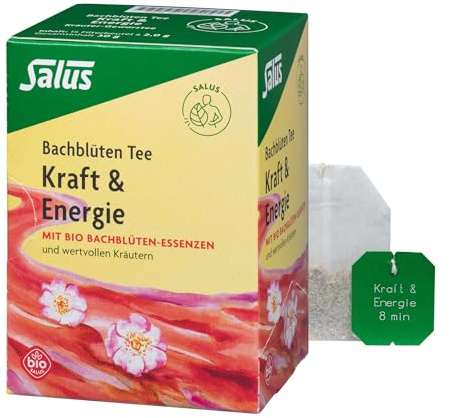 Salus Bachblüten Tee Kraft & Energie bio, 15 St. Filterbeutel