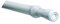 Easy fit Aluminium Extendable Tension Rod - Spring loaded Twist and Fit Net curtain rod (100cm - 150cm)