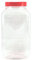 Pack of 10 Large Empty Clear Plastic Jars with Screw lids for Sweets by Britten & James®. Sweetshop Style 4.5litre Capacity. Great for Parties, Weddings, Kitchen Food Storage, Flour, Cereals, Pasta.