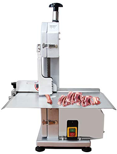 CGOLDENWALL 650W Electric Bone cutting machine Full Automatic frozen meat cutter Commercial food cutting machine Bone sawing machine 110V/220V for cutting Ribs/Fish/Meat/Beef (110V)