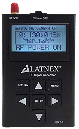 RF-SG6 RF Explorer Generador de señal Modulación HF FM de alta frecuencia Oscilador de radiofrecuencia Fuente Generador de seguimiento de barrido CW (24 MHz - 6000 MHz)